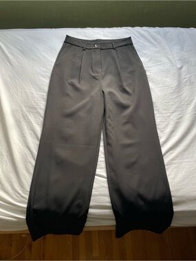 Urban Behavior Black Wide-Leg High-Waist Pants